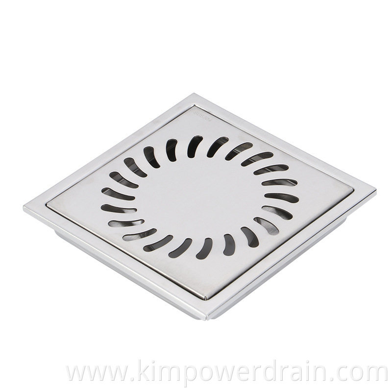 bathroom floor drain